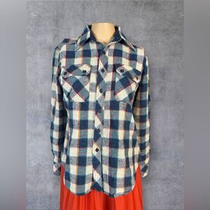 h.i.s Henry Siegel Co. Plaid Flannel Shirt